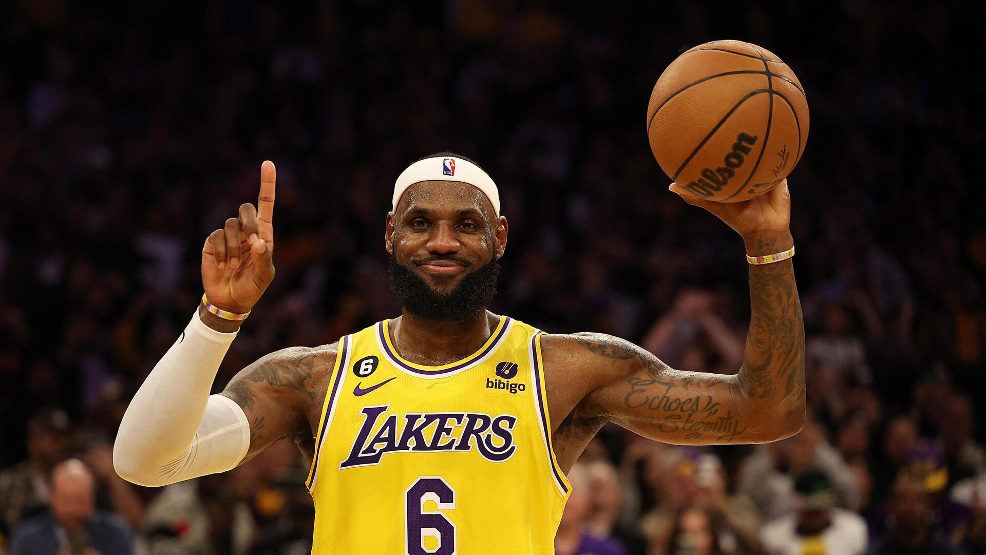 לברון ג'יימס הפך לשיאן הנקודות ב NBA