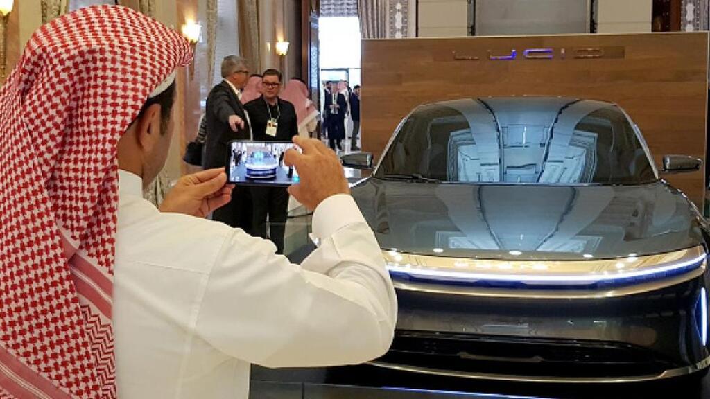 רכב חשמלי לוסיד ערב הסעודית סעודיה