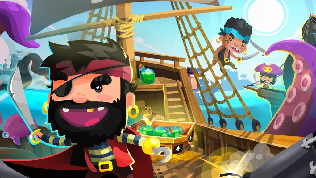 מתוך המשחק "Pirate Kings" מבית ג'לי באטן ופלייטיקה