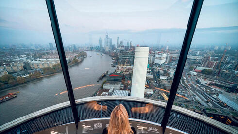 התצפית. 360 מעלות על העיר ומעלית שקופה, צילומים: רויטרס, Aaron Chown ,Getty Images