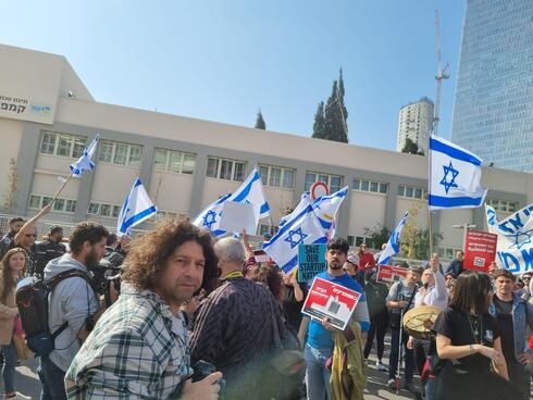 צומת עזריאלי בתל אביב, היום, צילום ללא קרדיט