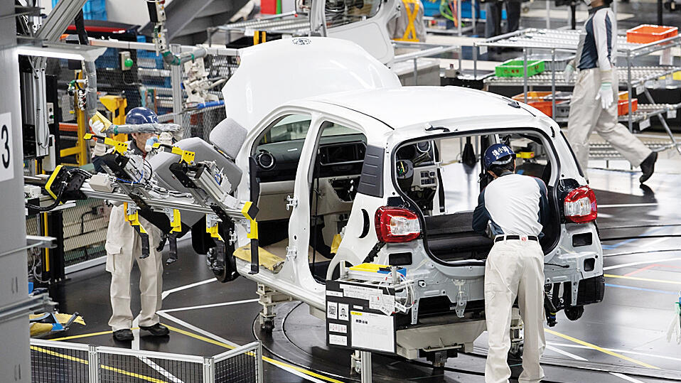 מפעל של טויוטה בקיוטו יפן