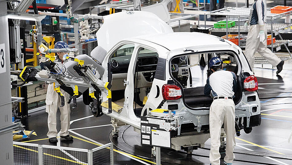 מפעל של טויוטה בקיוטו יפן