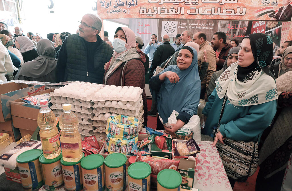 שוק ב קהיר מצרים