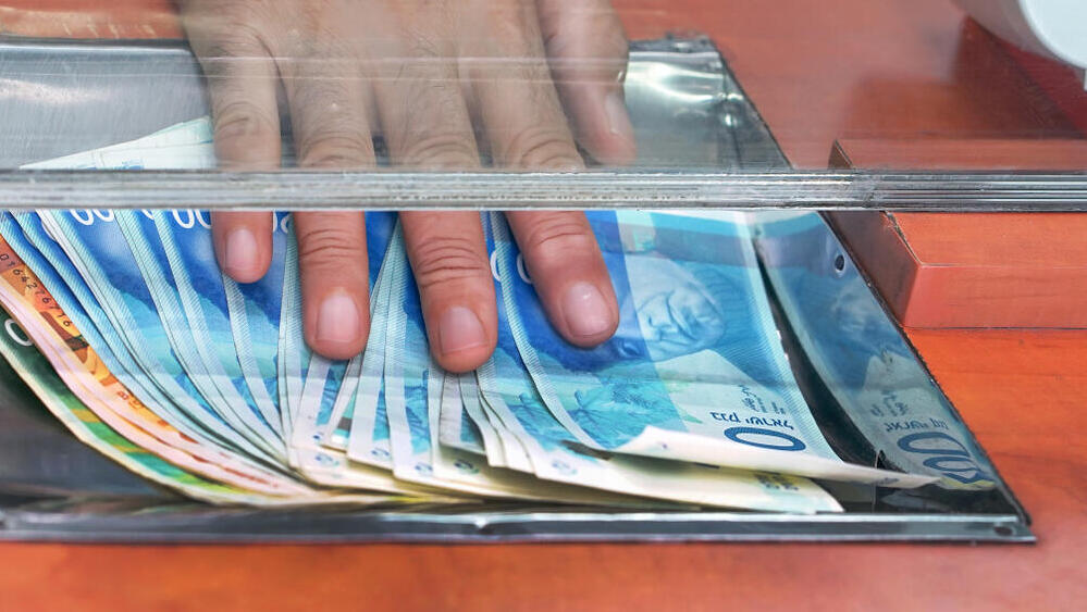 שקל שקלים בנק מזומן שטרות דולר