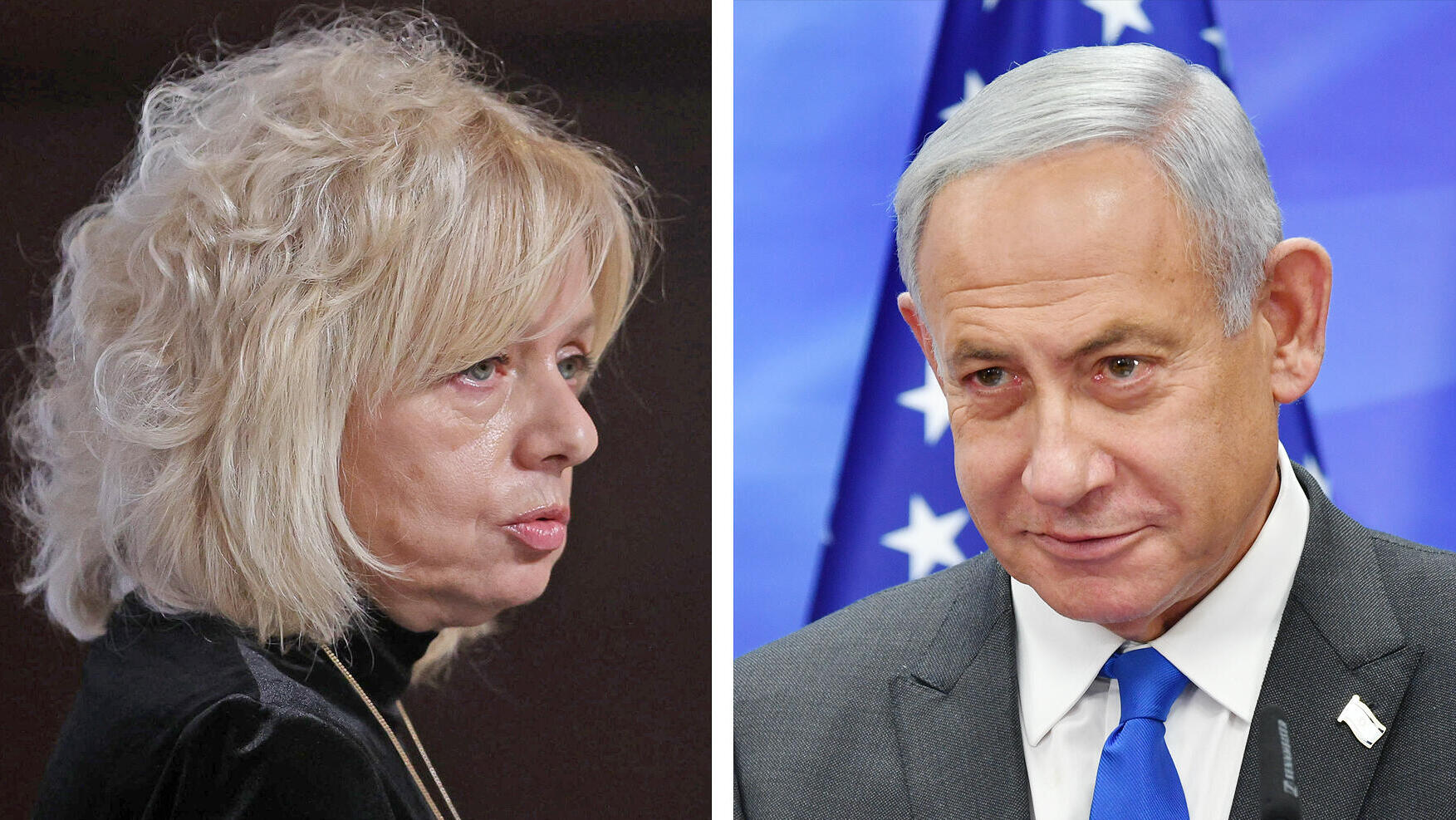 מימין ראש הממשלה בנימין נתניהו והיועצת המשפטית לממשלה גלי בהרב מיארה