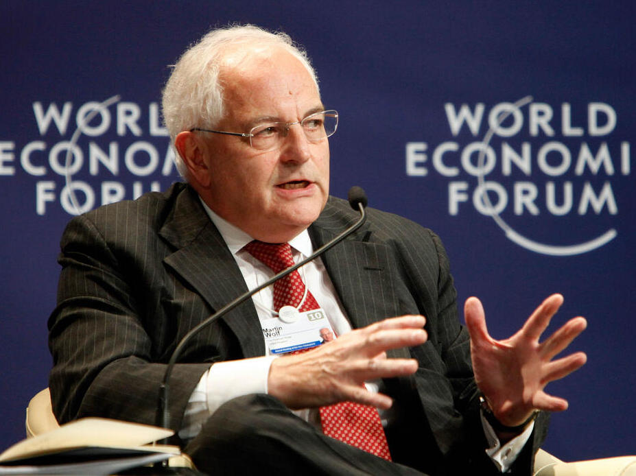 מרטין וולף הפרשן הכלכלי הבכיר של פייננשל טיימס