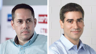 מימין מייסד ומנכ"ל חברת הסייבר ארמטיק ויזם סדרתי שי מורג ושותף מייסד בקרן אנטרי קפיטל אבי אייל