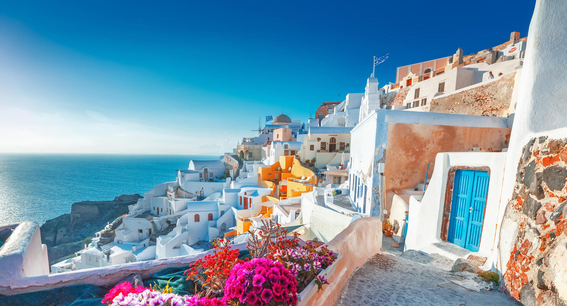 פוטו יעדים לתקופת האביב סנטוריני יוון