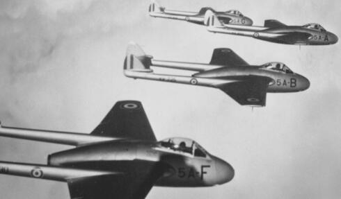 מטוסי ומפייר של חיל האוויר הצרפתי בתחילת שנות השישים, צילום: bienpublic