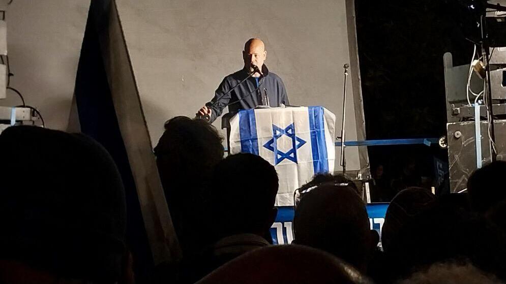 אייל גור, ממארגני ההפגנה בירושלים נגד ההפיכה המשטרית
