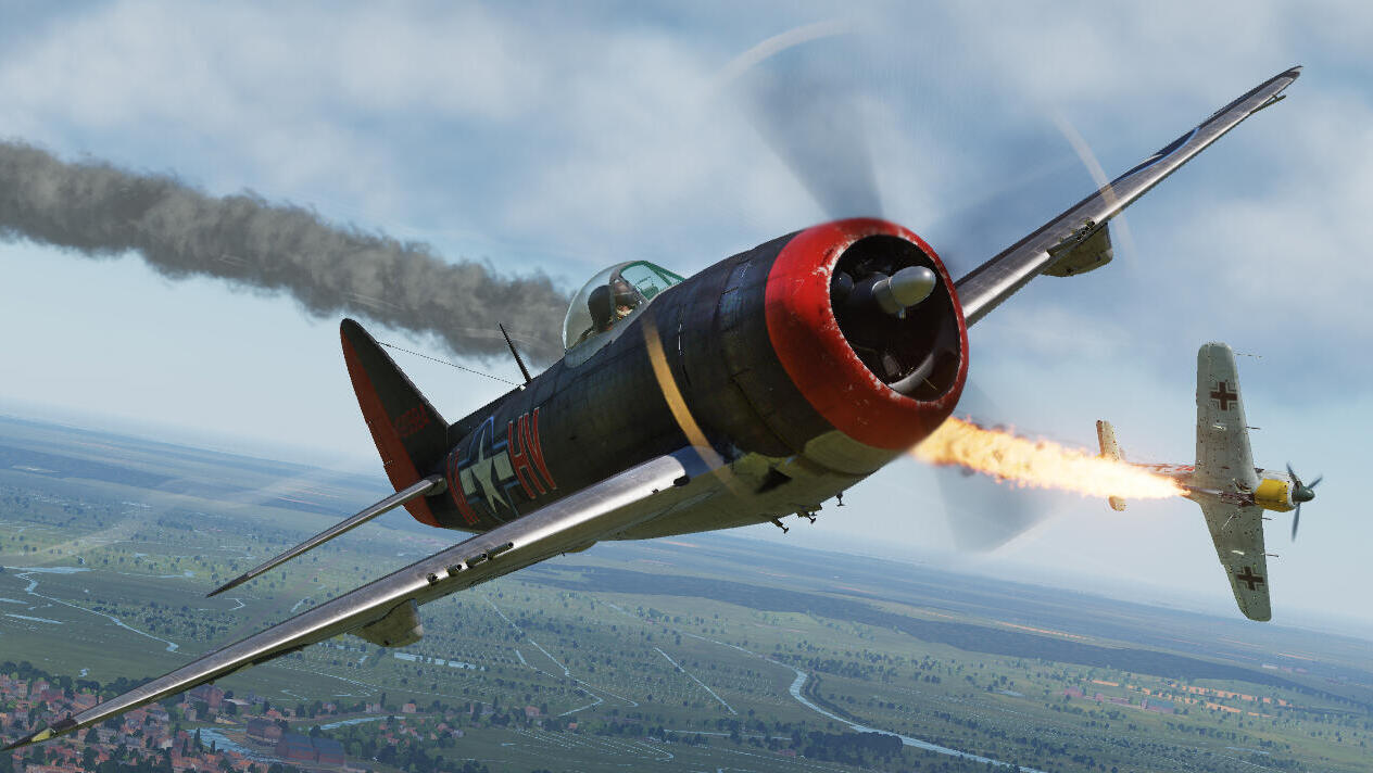 הקברניט P47 מטוס קרב מלחמת העולם השנייה 