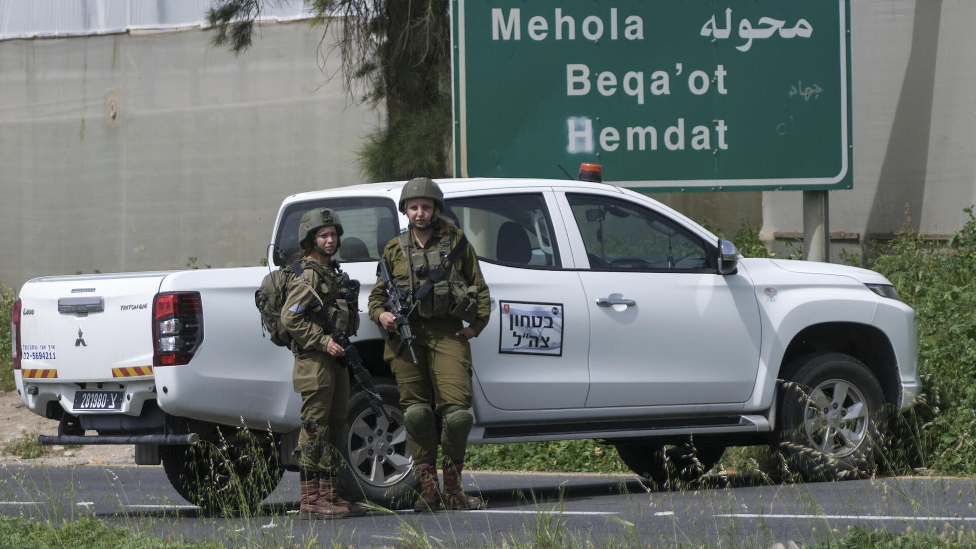 חיילי צה"ל בבקעת הירדן אחרי הפיגוע לפני כשבועיים