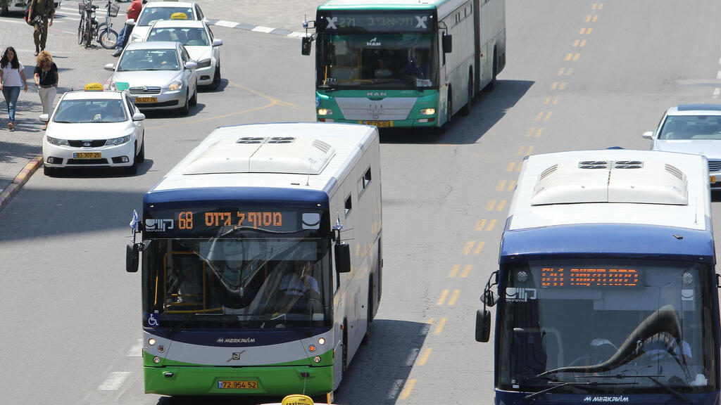 אוטובוסים בגוש דן חברות קווים אגד ו מטרופולין