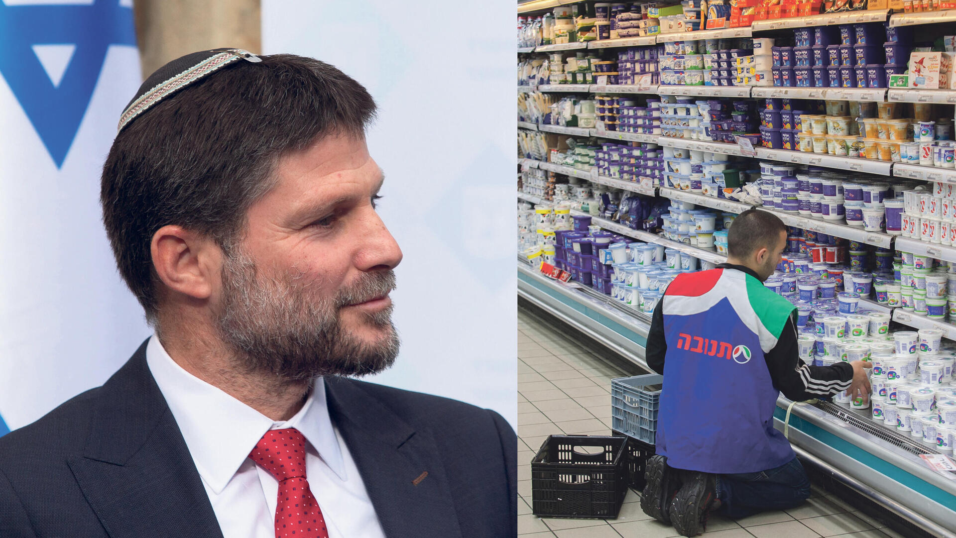 שר האוצר בצלאל סמוטריץ' ומוצרי חלב תנובה