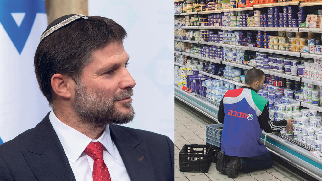 שר האוצר בצלאל סמוטריץ' ומוצרי חלב תנובה
