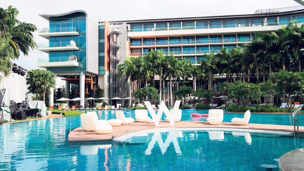מלון של רשת W hotels בסינגפור