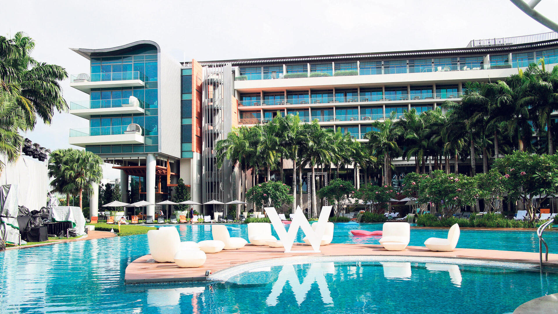 מלון של רשת W hotels בסינגפור