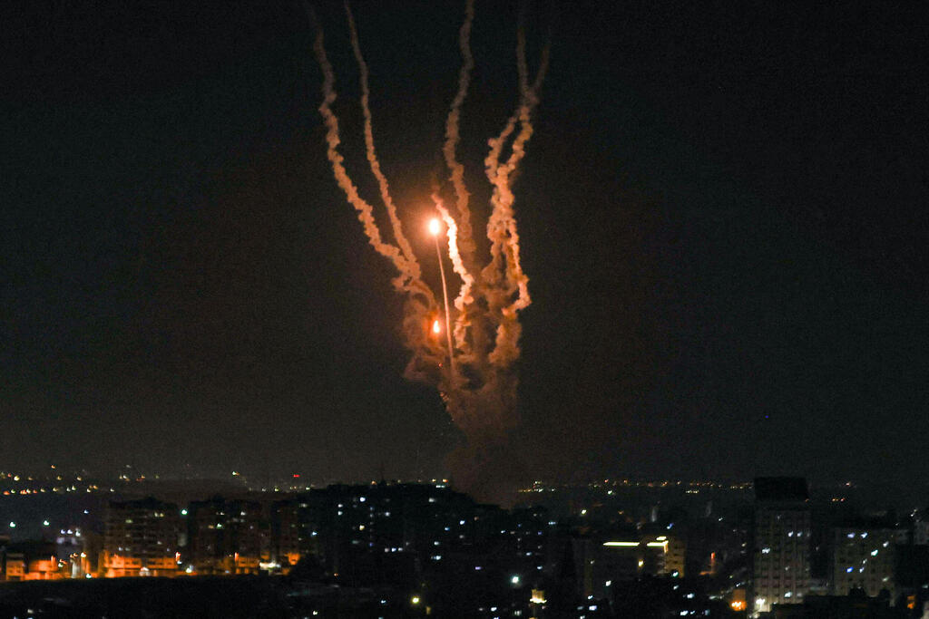 עזה חמאס ג'יהאד הפצצה של חיל האוויר ב רצועת עזה 