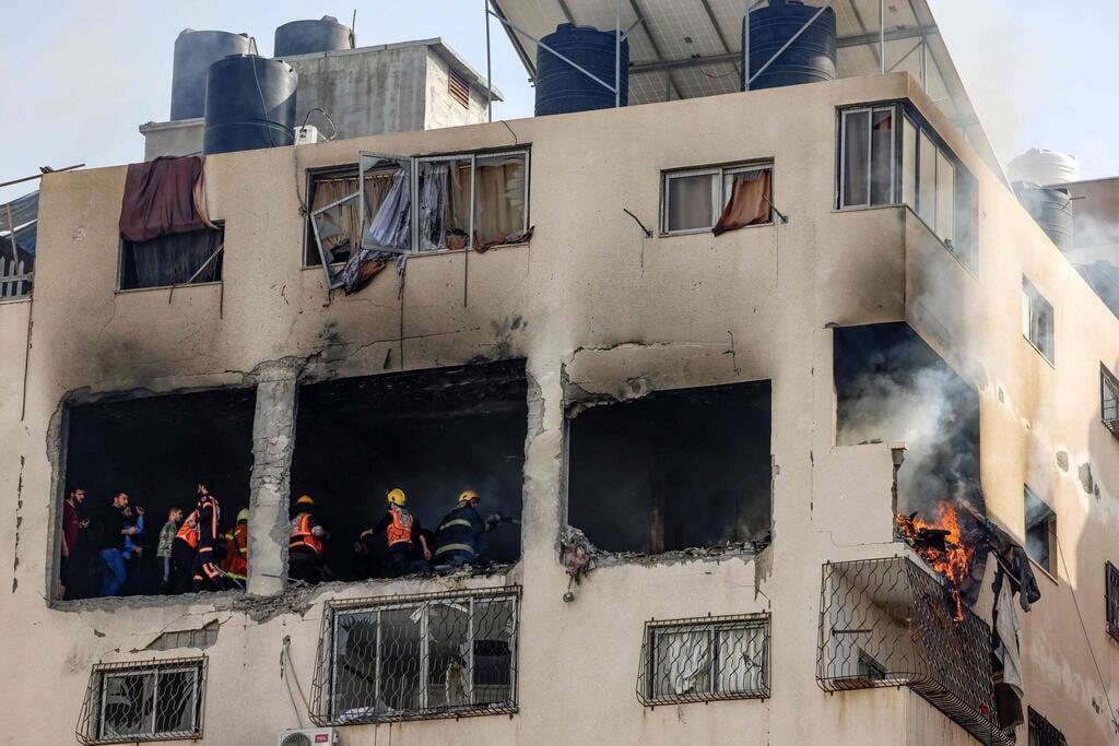 הבניין שבו חוסל אחראי תיק המבצעים של הג'יהאד בעזה