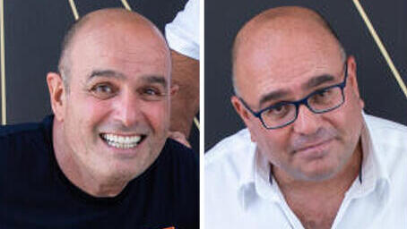 האחים רפי (מימין) ומשה צרפתי, מנכ"לים משותפים של צרפתי ובניו ומבעלי השליטה