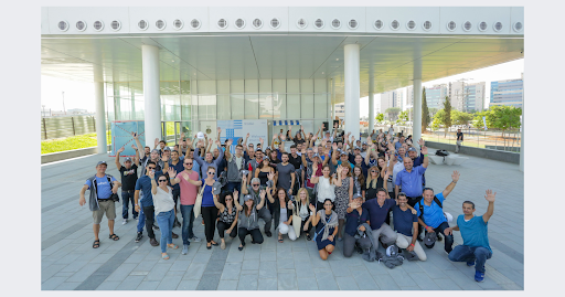 Intuit Israel employees at the company site in Kiryat Aryeh