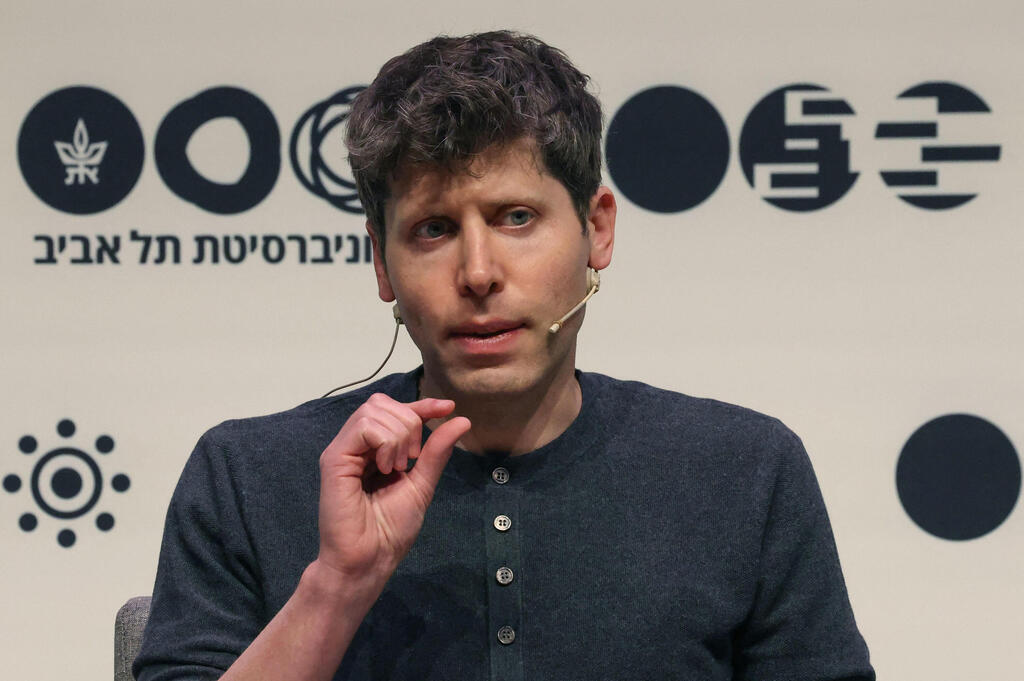 מייסד ומנכ"ל OpenAI סם אלטמן ב אוניברסיטת תל אביב ביקור בישראל 5.6.23