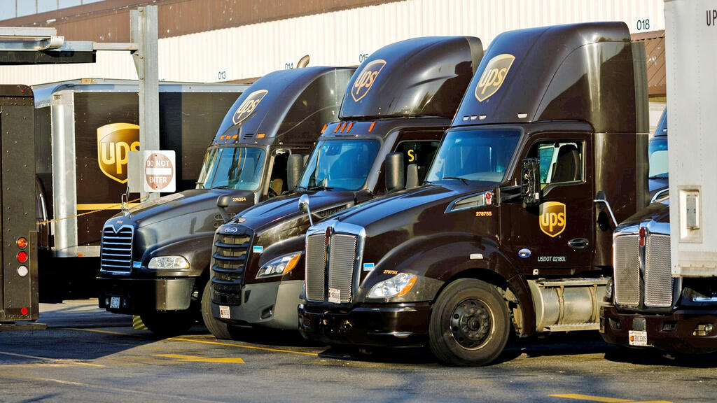 משאית משאיות של UPS