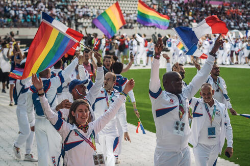  טקס הפתיחה של האולימפיאדה הגאה פריז 2018, צילום: אי אף פי