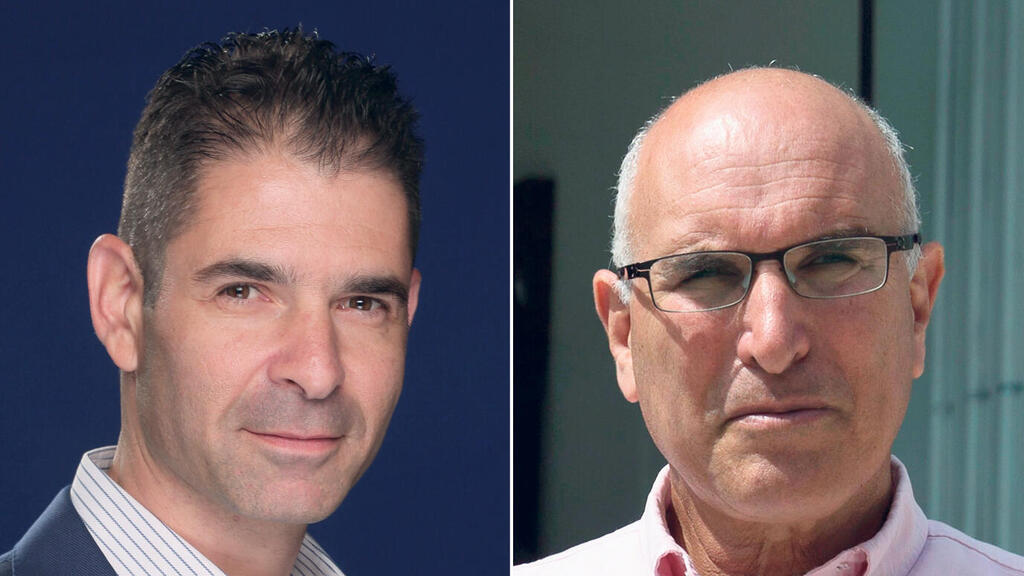 יו"ר ביג איתן בר זאב ומנכ"ל ביג חי גאליס