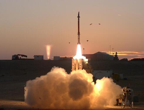 שיגור טיל קלע דוד , צילום: USMDA