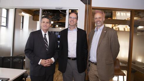 MIBA's Mark Davidoff, Mike Dergis, and Bernard Bourgeois 