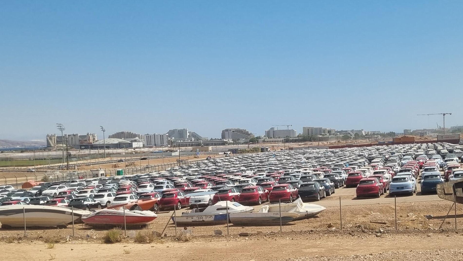 מכוניות סיניות באזור מל אילת רכבים סיניים