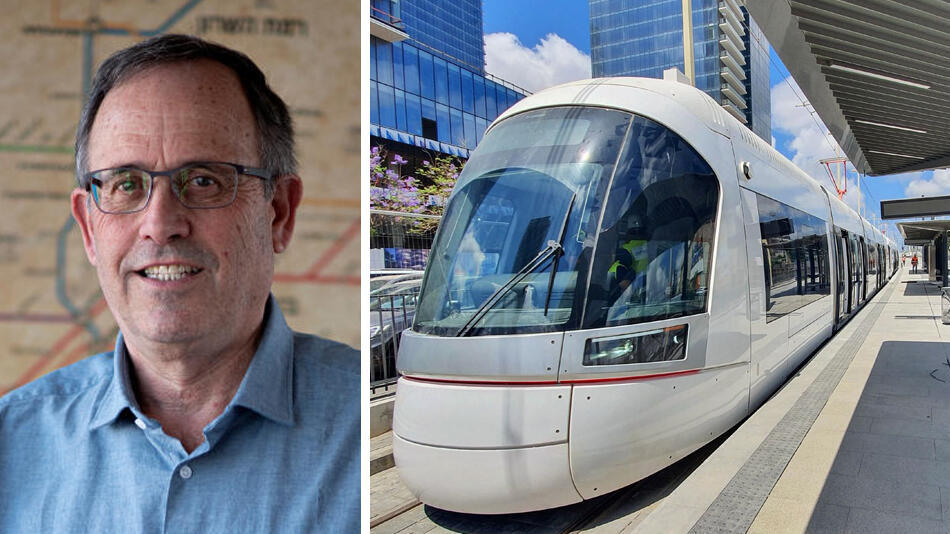 חיים גליק מנכ"ל נת"ע הרכבת הקלה