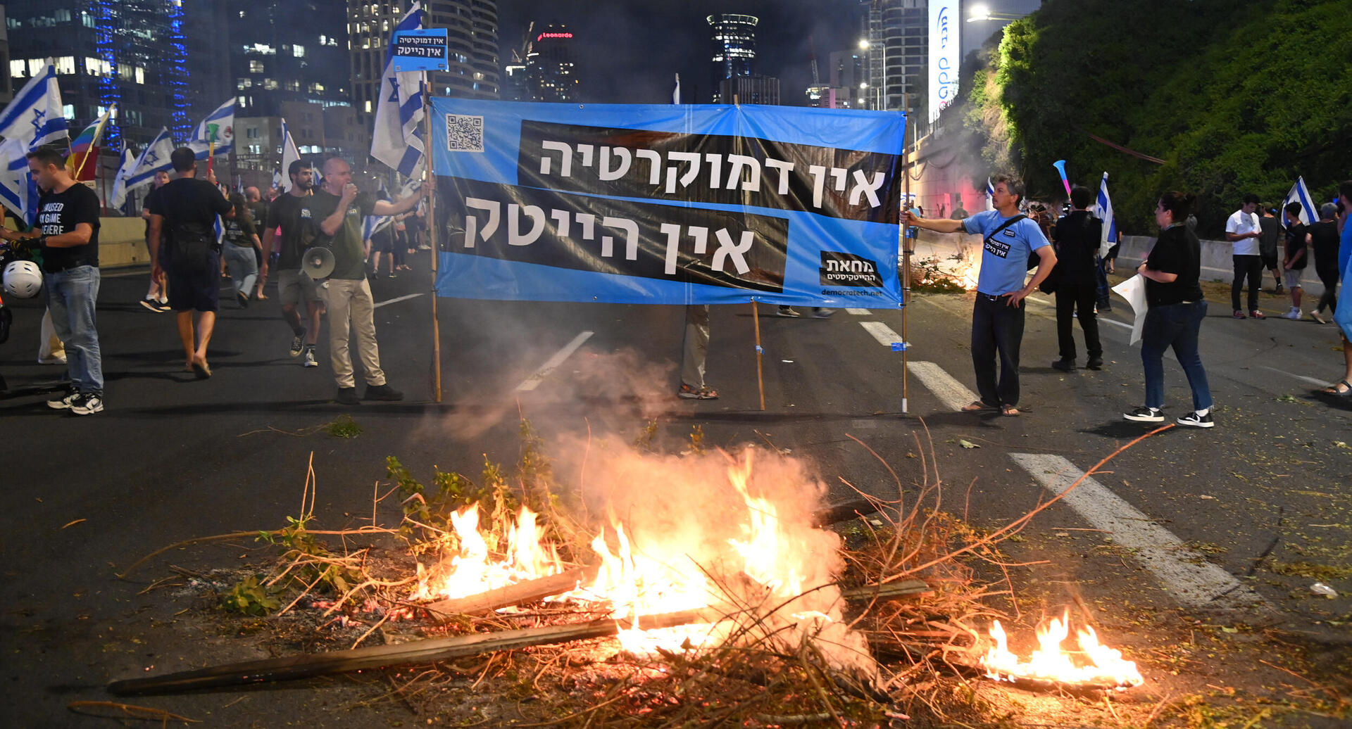 פוטו מחאת ההייטקיסטים קפלן איילון הפגנות מחאה