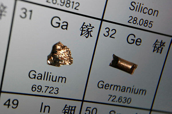 Gallium and germanium 