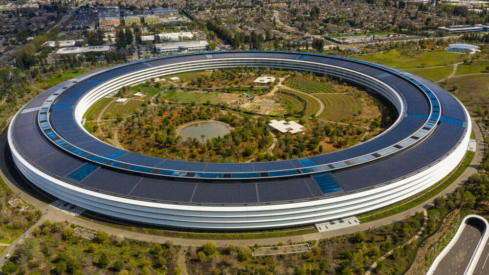 מטה חברת אפל קופרטינו קליפורניה Apple HQ