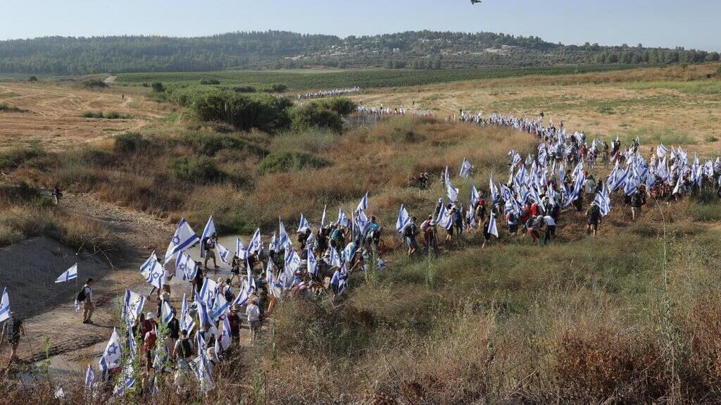 צעדת מחאה לירושלים נגד ההפיכה המשטרית