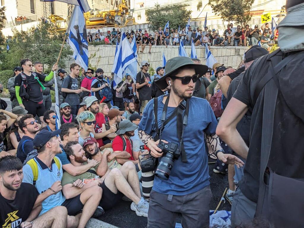 ירושלים דרך בגין הפיכה משטרית מחאה הפגנות