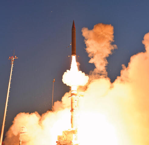 Arrow missile launch. 