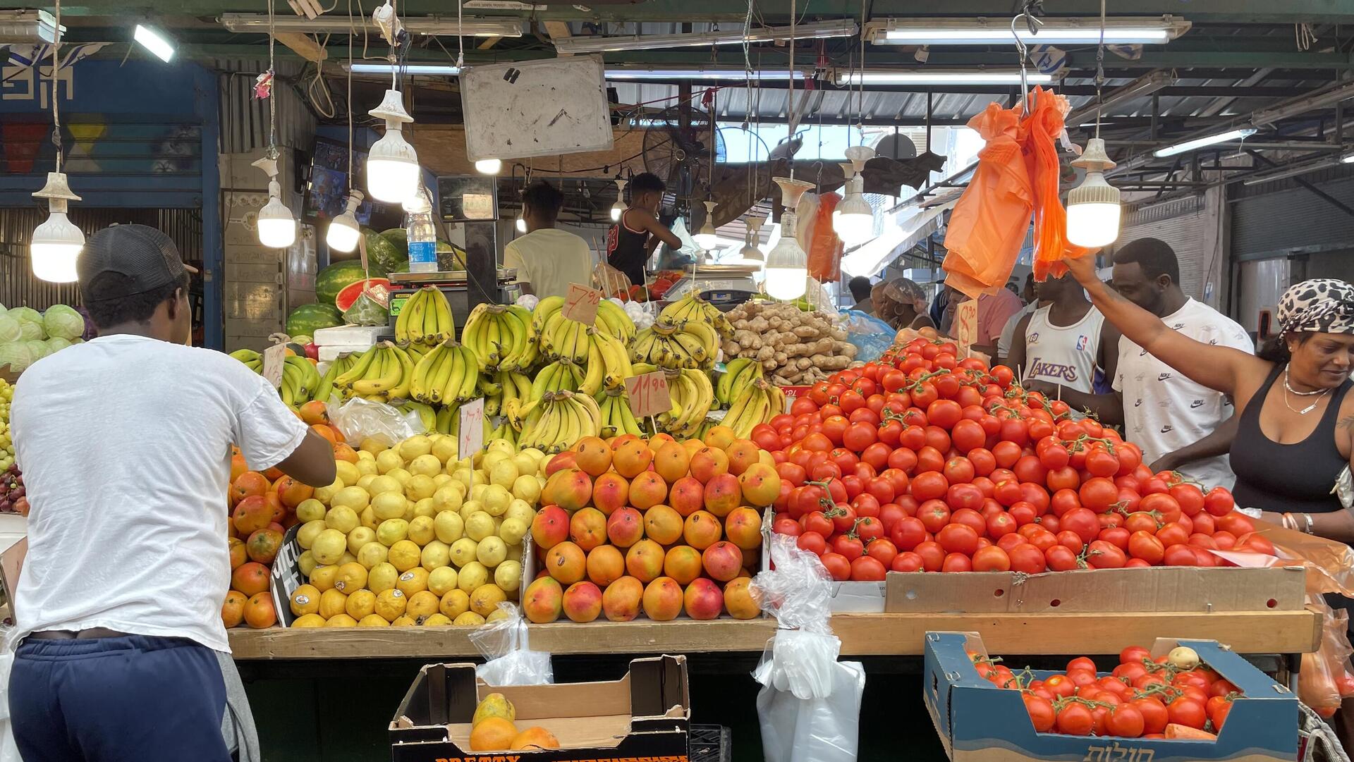 שוק התקווה שכונת התקווה פירות ירקות התייקרויות מדד המחירים 2