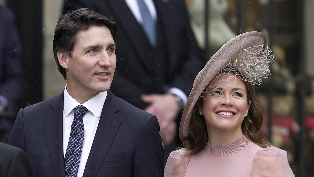 ראש ממשלת קנדה ג'סטין טרודו ואשתו סופי נפרדים