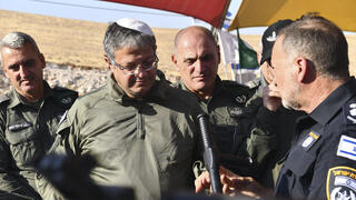 סיור של איתמר בן גביר וחנמאל דורפמן עם מפכ"ל שבתאי 