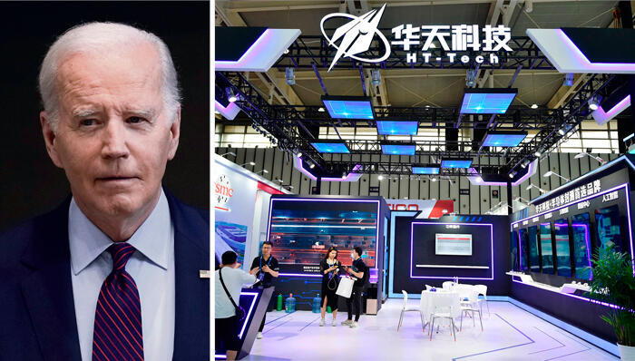 US President Joe Biden, a technology exhibition in Nanjing 