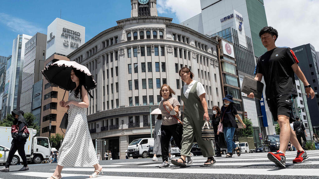 רובע הקניות גינזה ב טוקיו