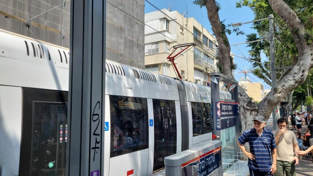 הרכבת הקלה בגוש דן הקו האדום יום ההשקה 18.8.23