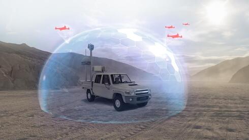 ReDrone Solution is made up of Elbit Systems' advanced DAiR Radar 