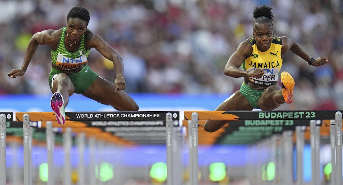 פוטו אליפות העולם באתלטיקה ריצת משוכות נשים  