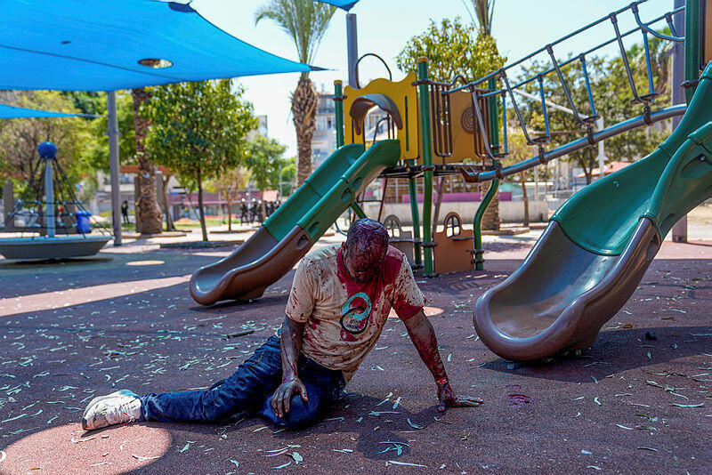 הפגנה של מבקשי מקלט מ אריתריאה ב דרום תל אביב 2.9.23