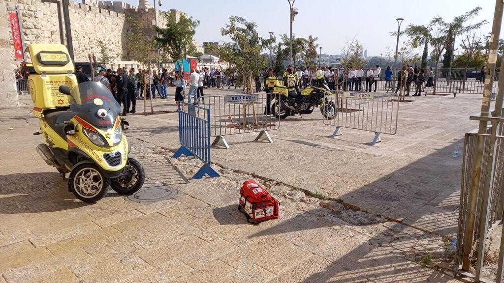 פיגוע בירושלים: שני פצועים מדקירות בשער יפו, אחד במצב בינוני
